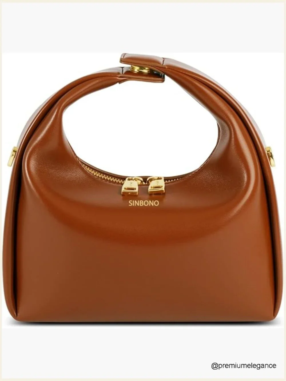 Medium Hobo Crossbody Bag Top Handle Vegan Leather Handbag